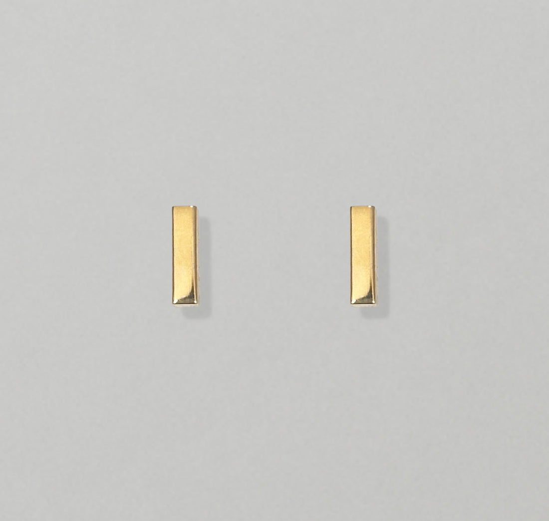 gold bar earrings mens waterproof earrings